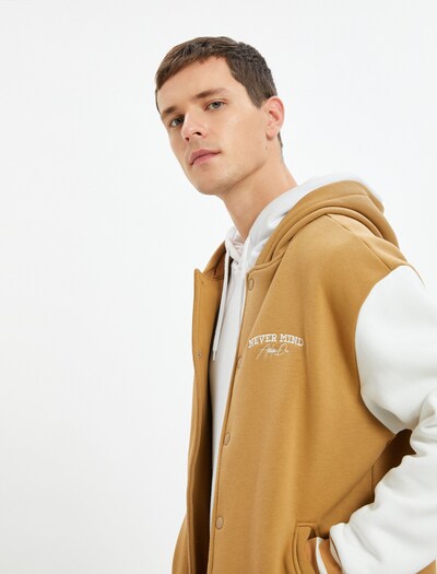 Koton Between-season jacket in Camel / White, Item view