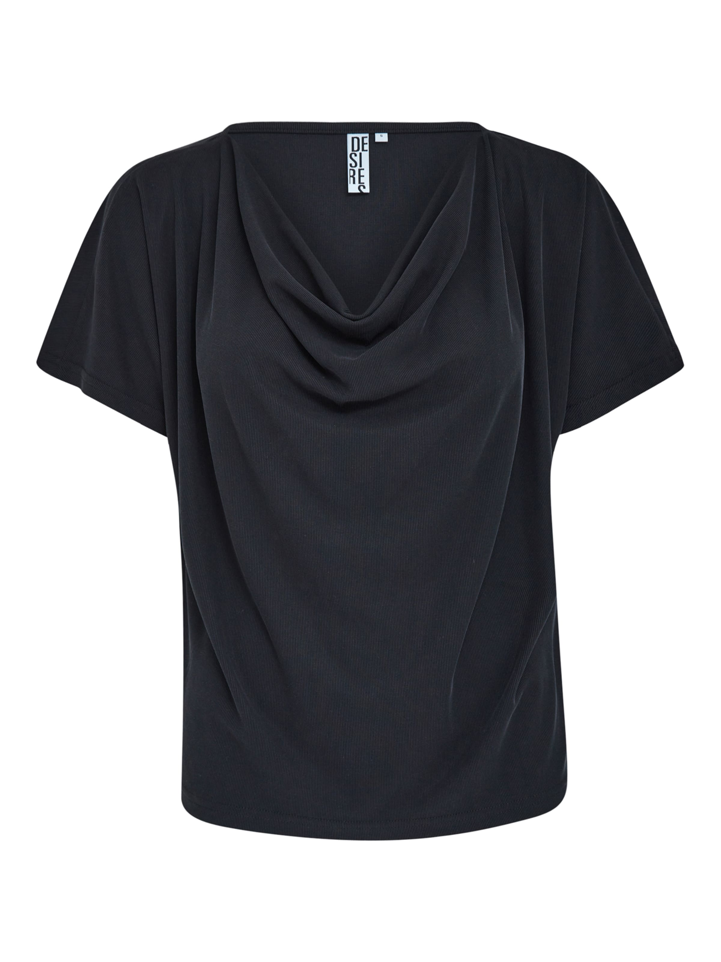 DESIRES Paita 'Amalia' värissä musta: etupuoli