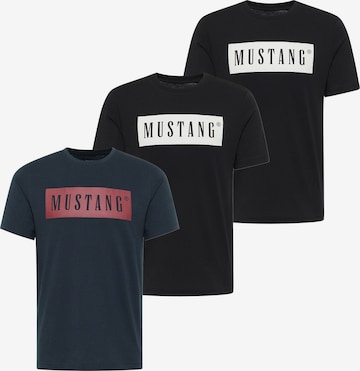 MUSTANG Shirt in Blue: front