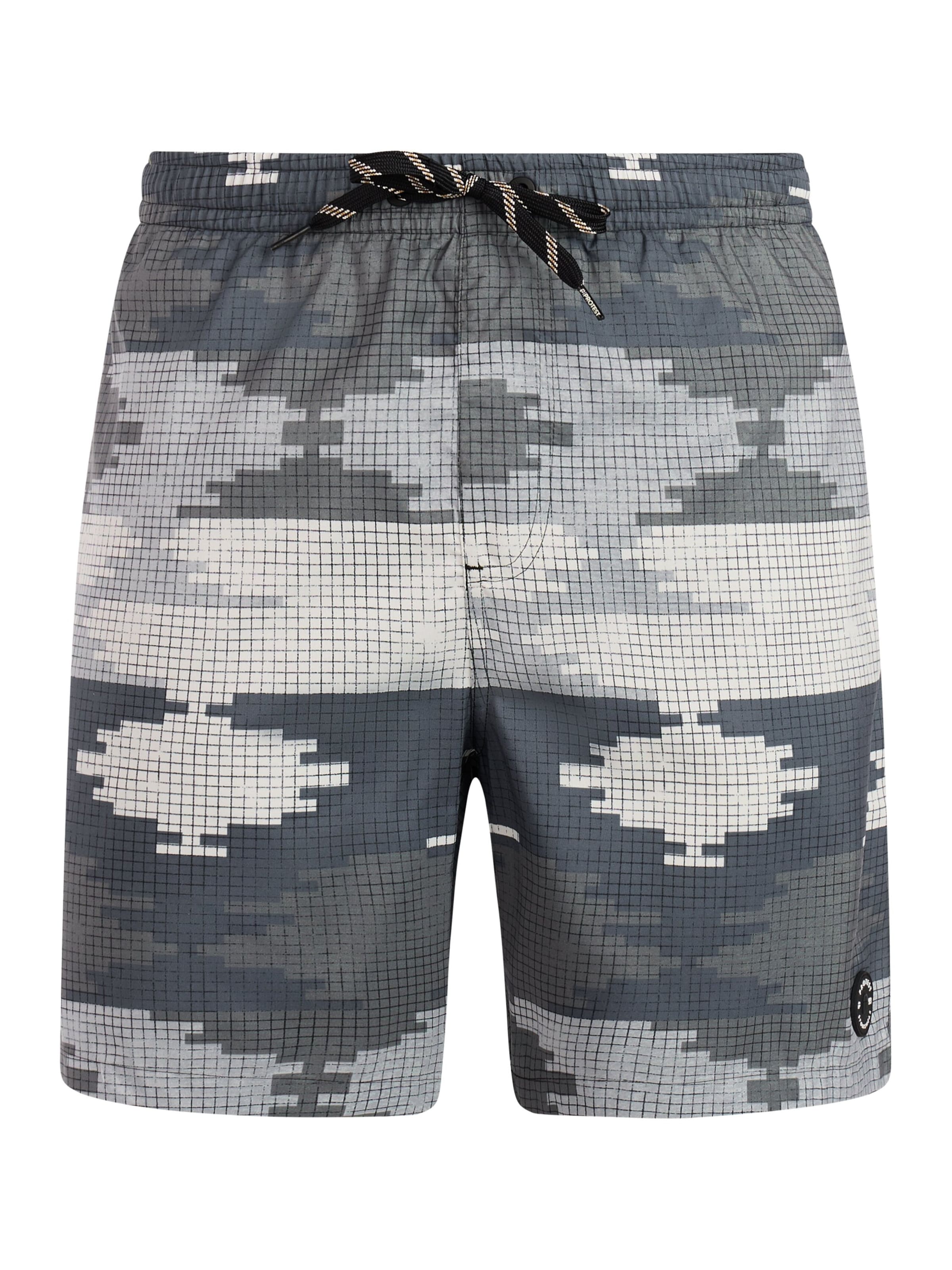 PROTEST Badeshorts 'PRTKeswick'‌‌‌‌‌‌ in schwarz, Produktansicht