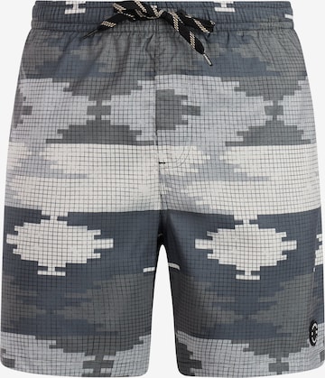 PROTEST Badeshorts 'PRTKeswick' in Schwarz: Vorderseite