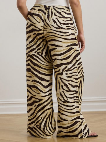 regular Pantaloni 'Ziakash' di Lauren Ralph Lauren Plus in marrone