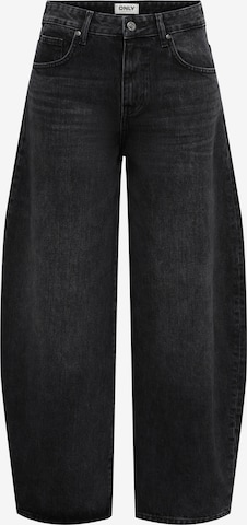 ONLY Barrel Jeans 'ONLTAYLOR' in Schwarz: Vorderseite
