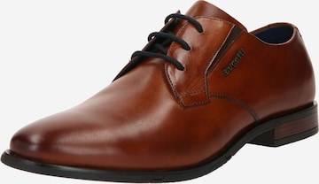 bugatti - Zapatos con cordón 'Gapo' en marrón: frente