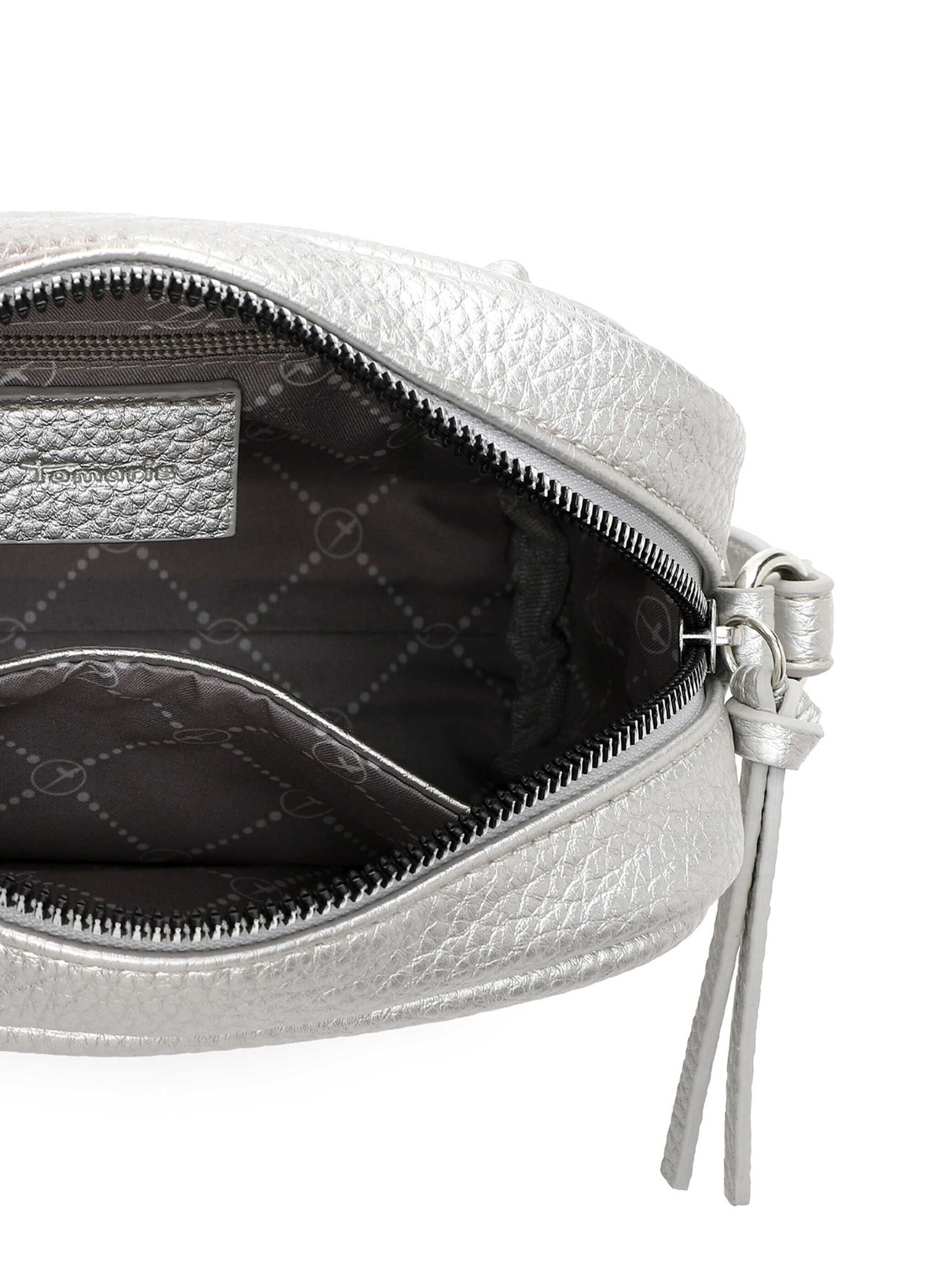 Tamaris Torba na ramię 'Alessia' w kolorze srebrny