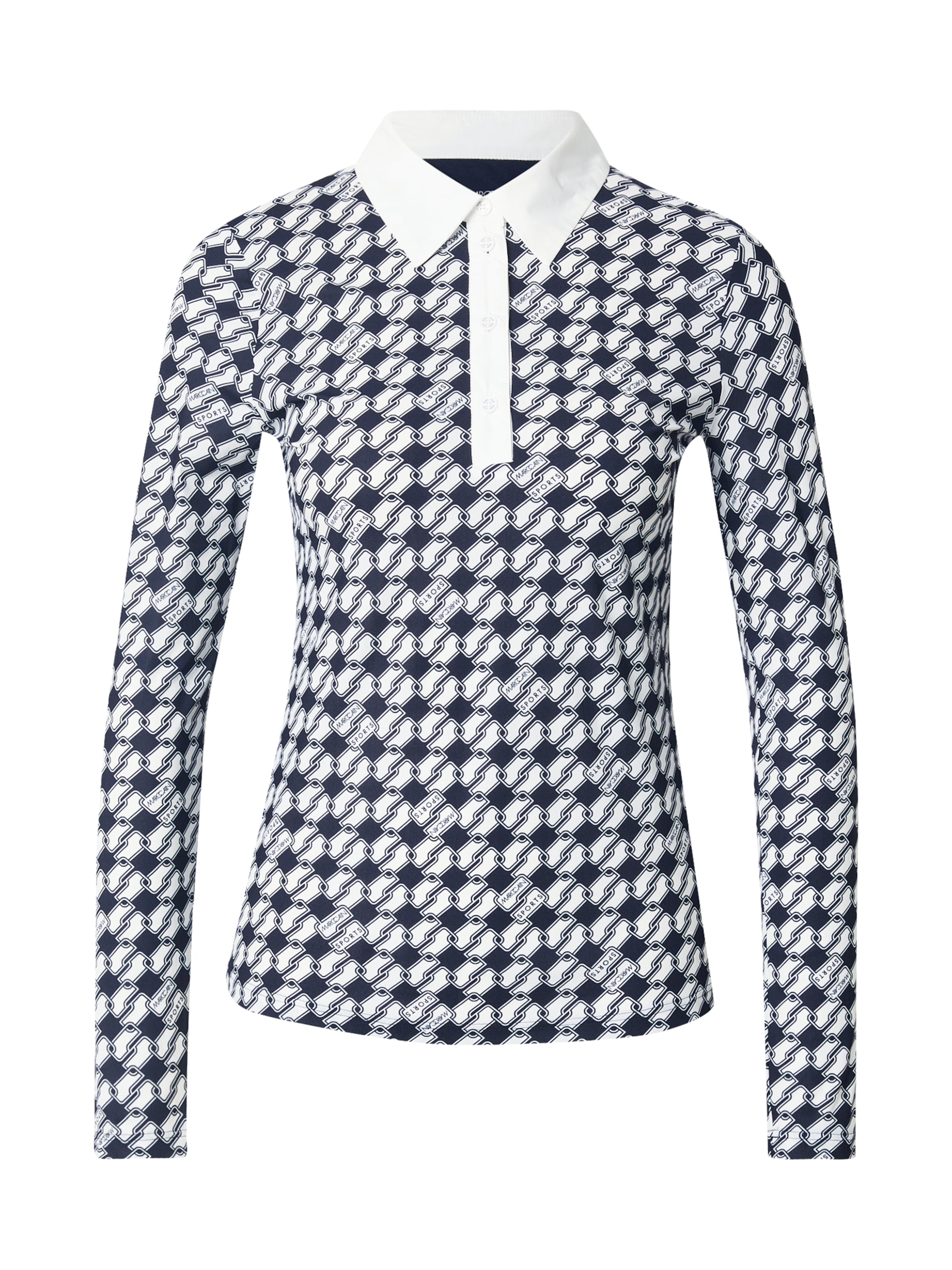 zils Marc Cain T-Krekls: no priekšpuses