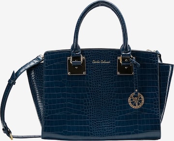 Carlo Colucci Handbag 'Cesati' in Blue: front