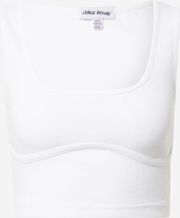 Top di Public Desire in bianco: frontale