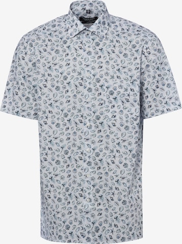 Coupe regular Chemise Andrew James en blanc : devant