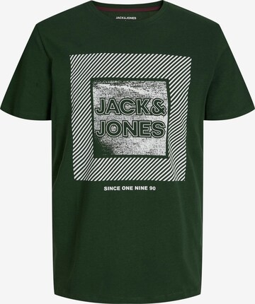JACK & JONES Tričko 'STEIN' – zelená: přední strana