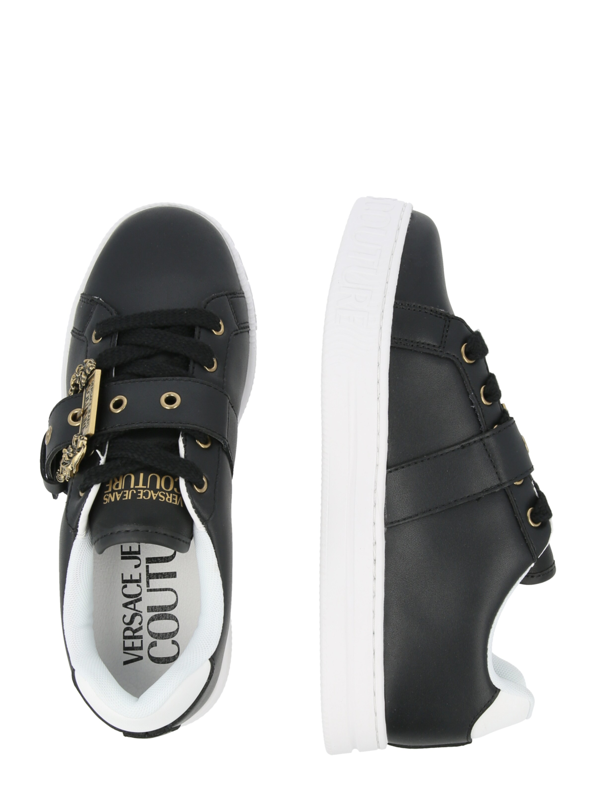Sneaker low 'COURT 88' de la Versace Jeans Couture pe negru