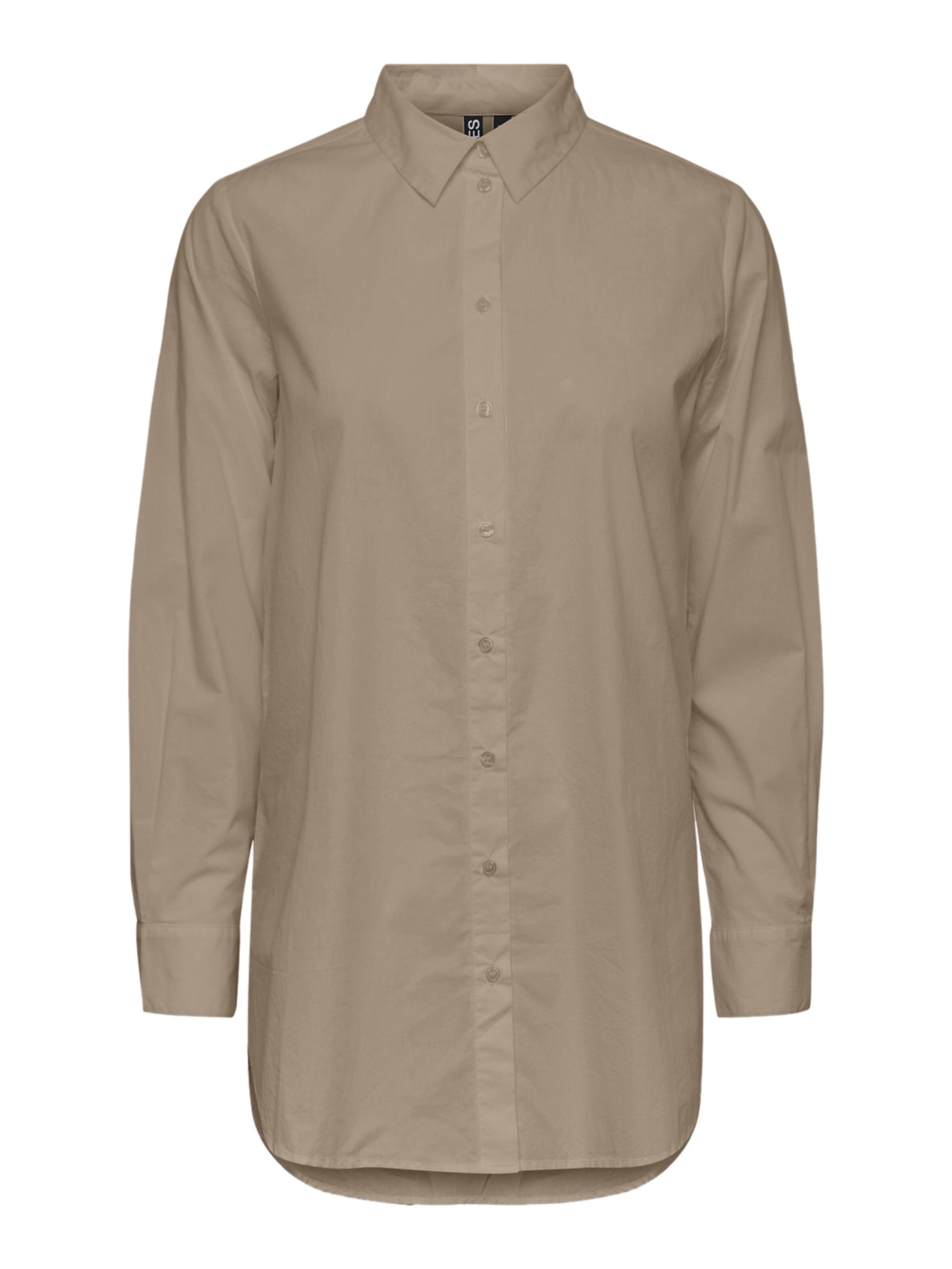PIECES Blouse 'Jiva' in Beige: front