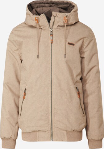 Ragwear Between-Season Jacket 'STEWIE' in Beige: front