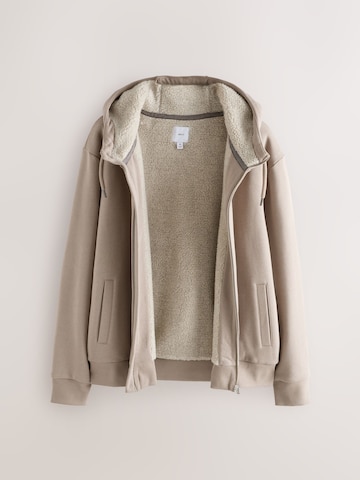Next Sweatjakke i beige