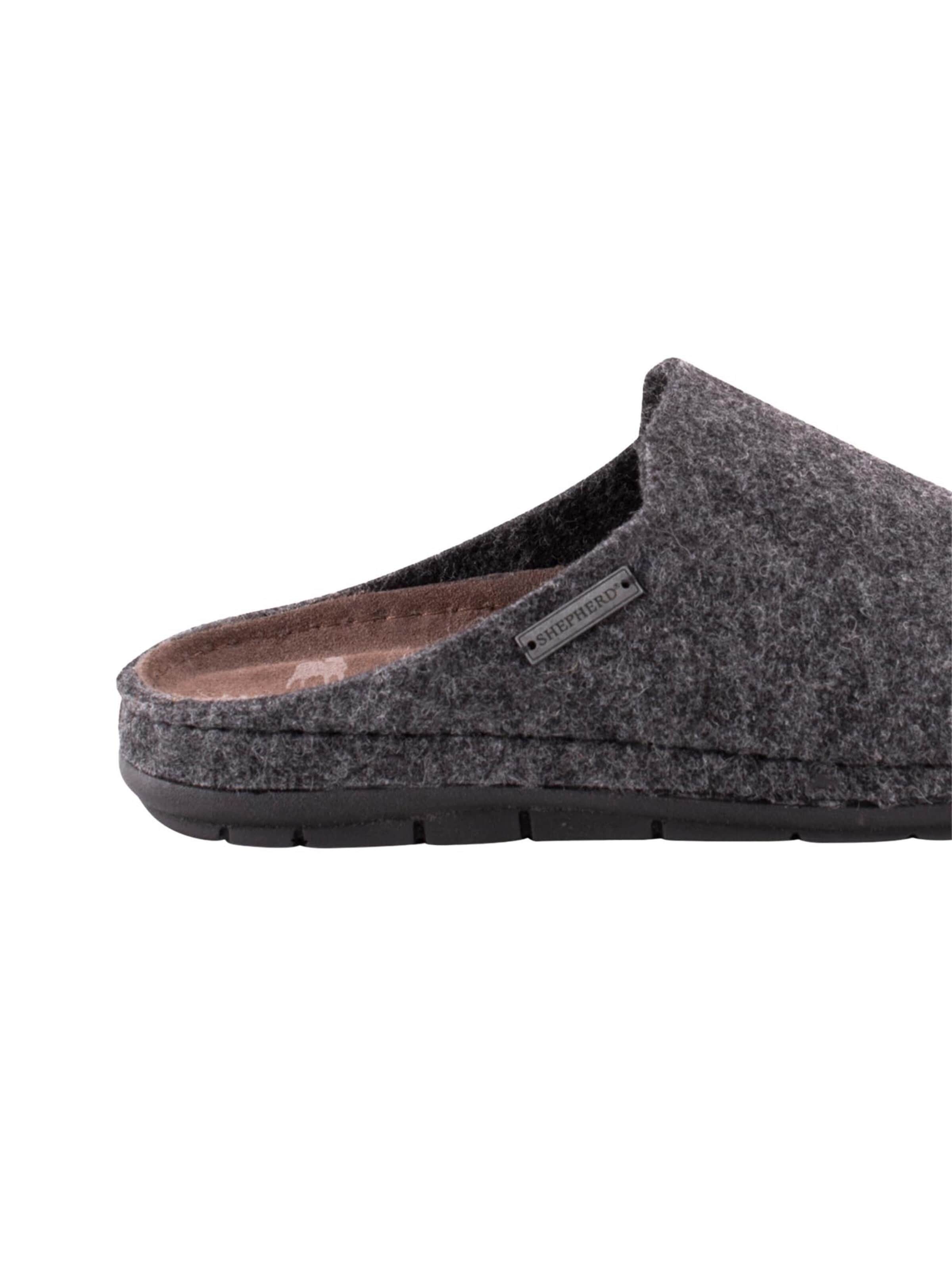 SHEPHERD Huisschoenen 'Annsofie' in Grijs
