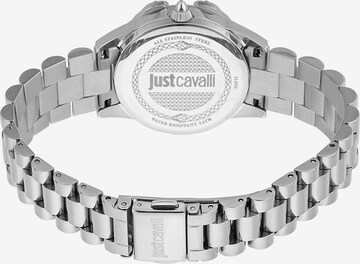 Just Cavalli Analoguhr in Silber