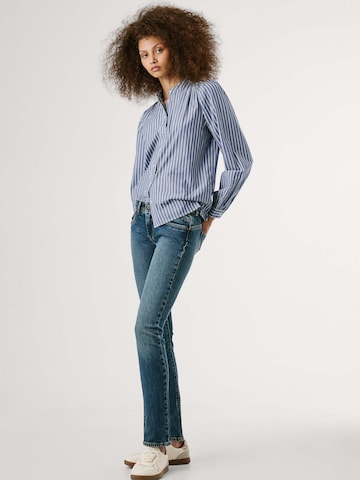 Coupe slim Jean Pepe Jeans en bleu