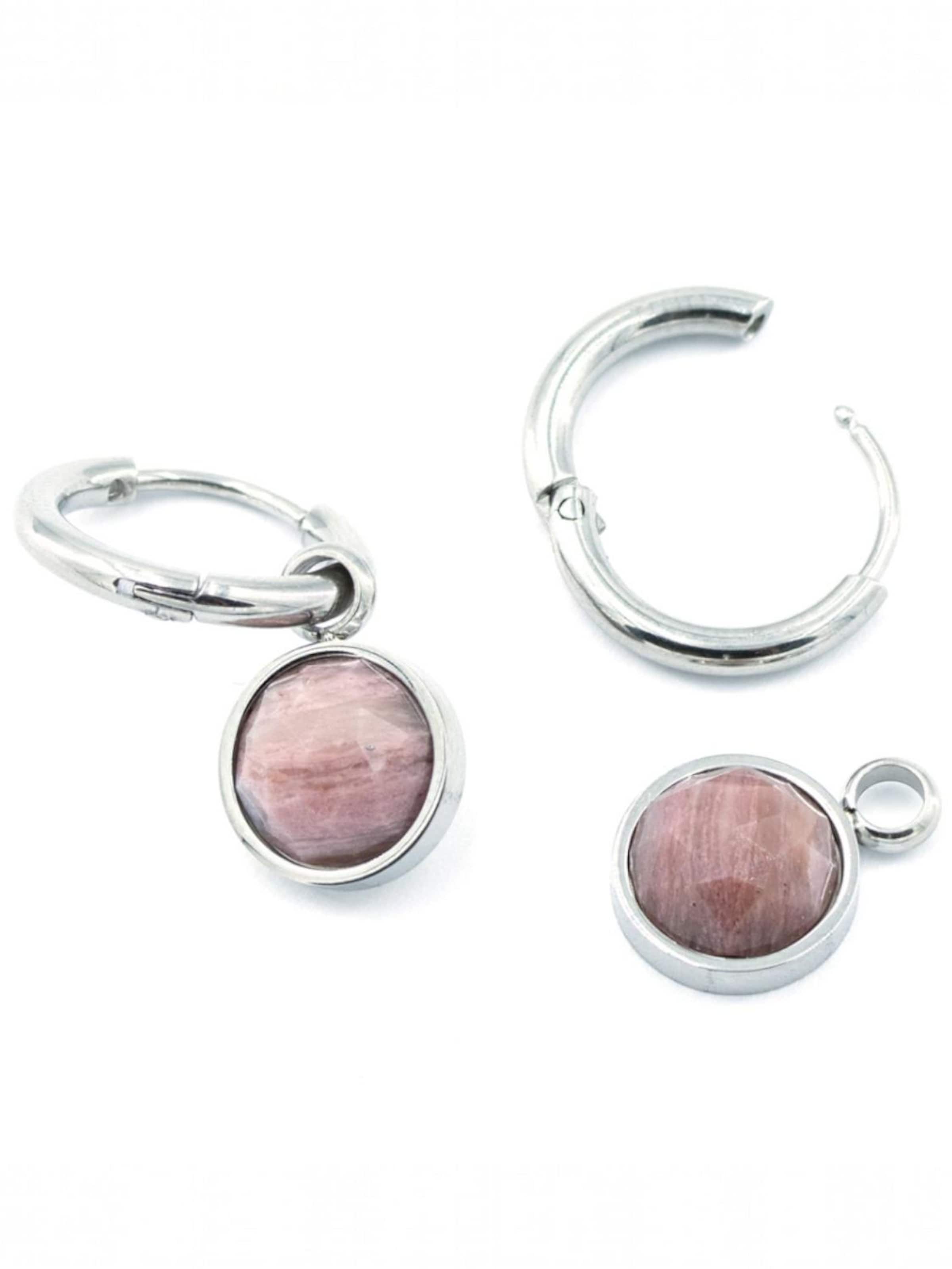 Sergio Engel Earrings in Red: front