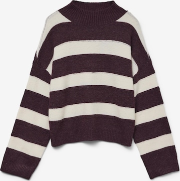 Pull-over 'VMINnez' VERO MODA en rouge : devant