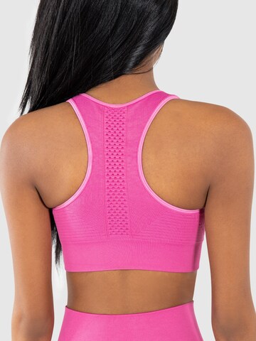 Smilodox Bustier Sport-BH 'Aware' in Pink