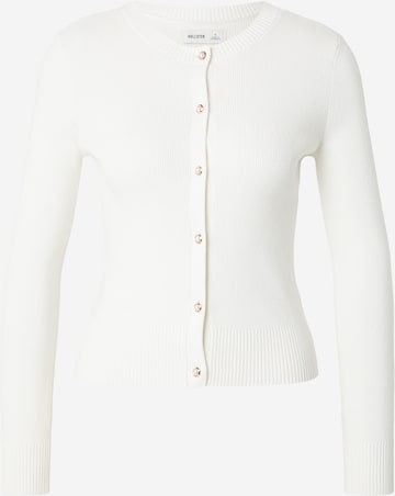 Cardigan HOLLISTER en blanc : devant