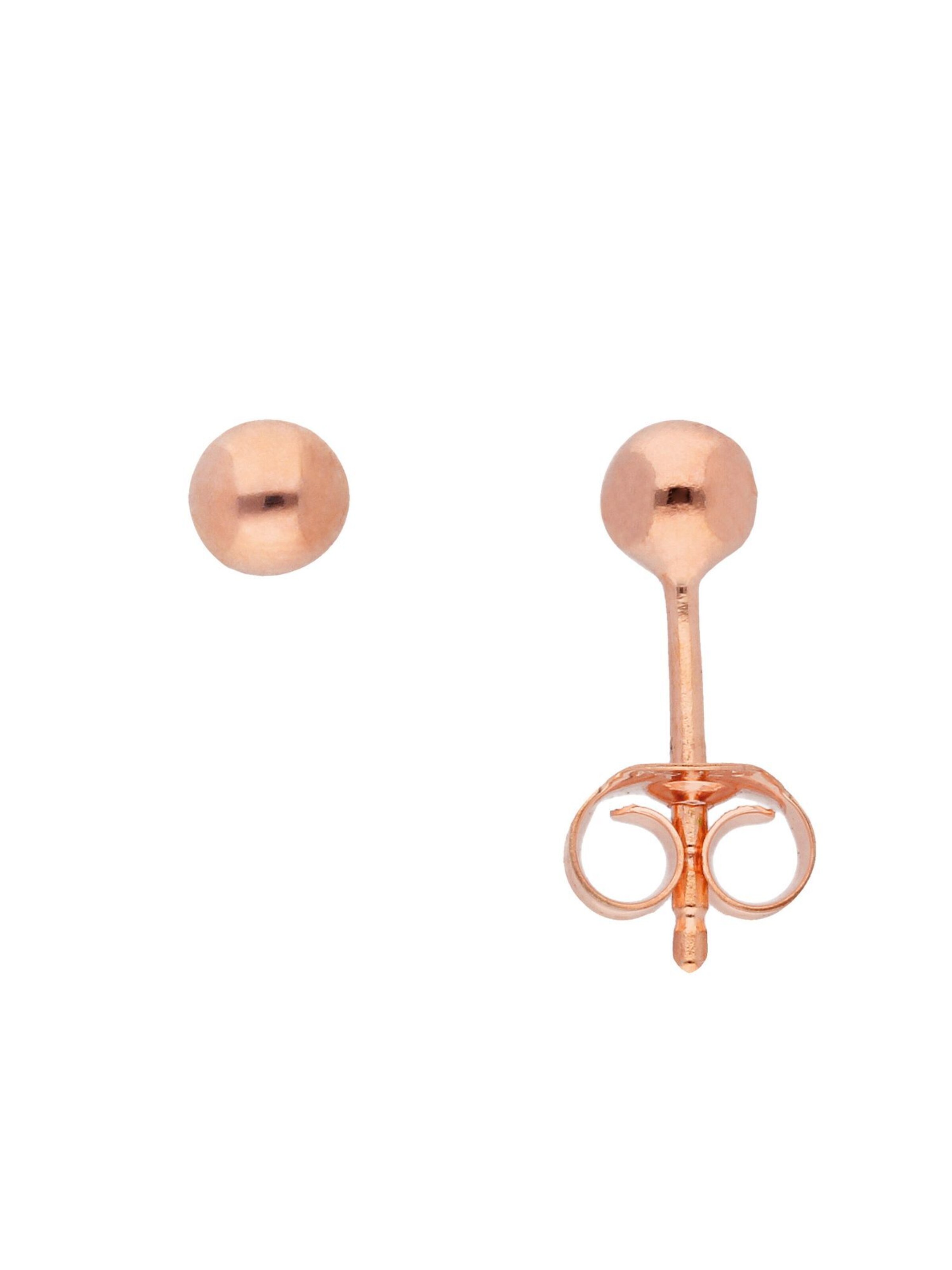 Adelia´s Ohrstecker in Gold: Vorderseite