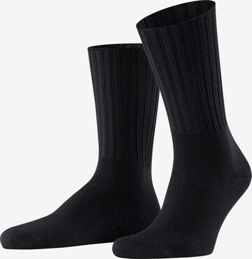 FALKE Socken 'Nelson' in Schwarz: Vorderseite