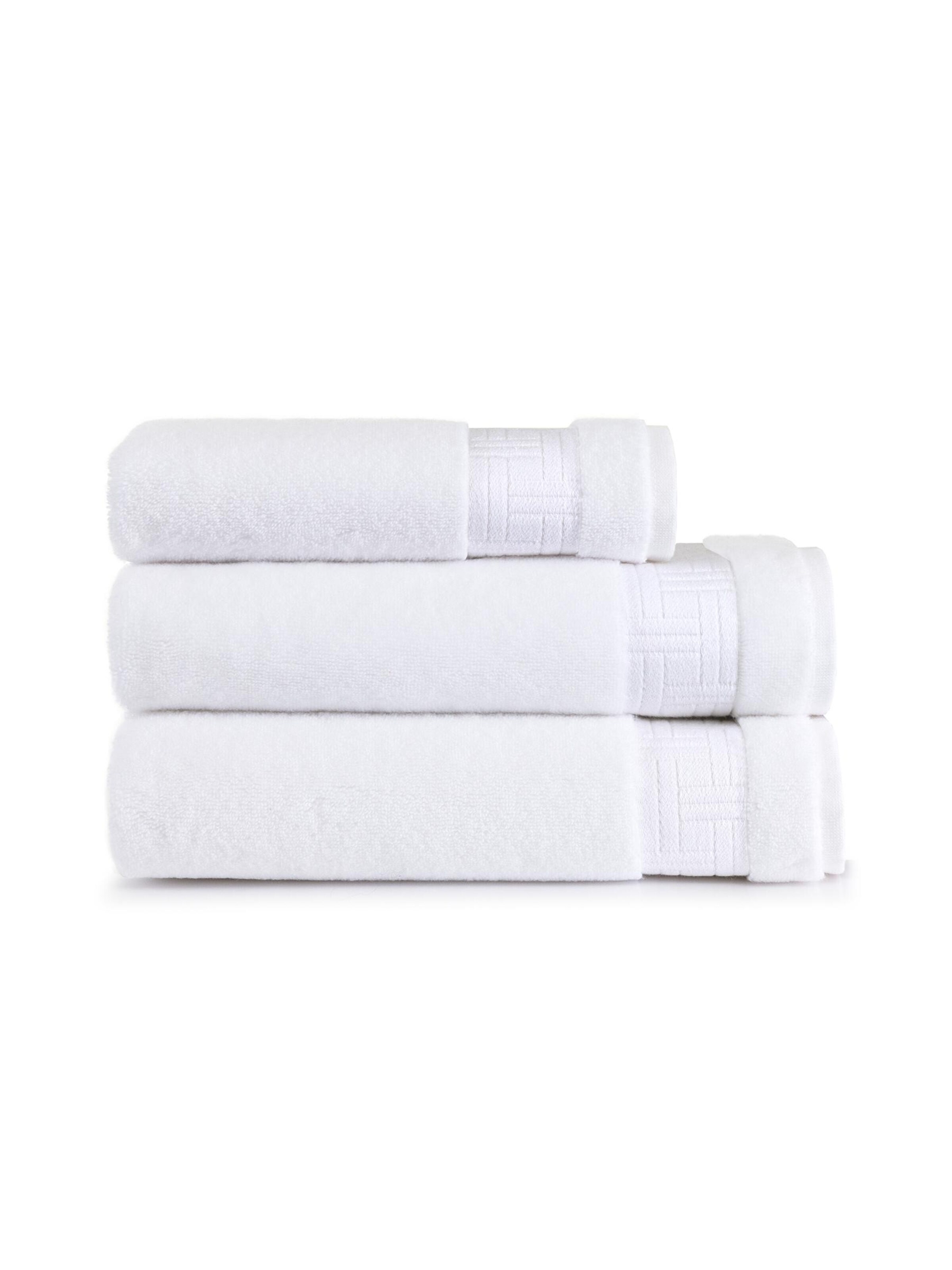KENZO Towel 'KWEAVE' in White