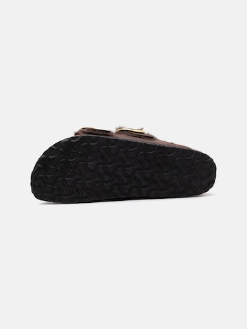 BIRKENSTOCK Pantolette 'Arizona' i brun