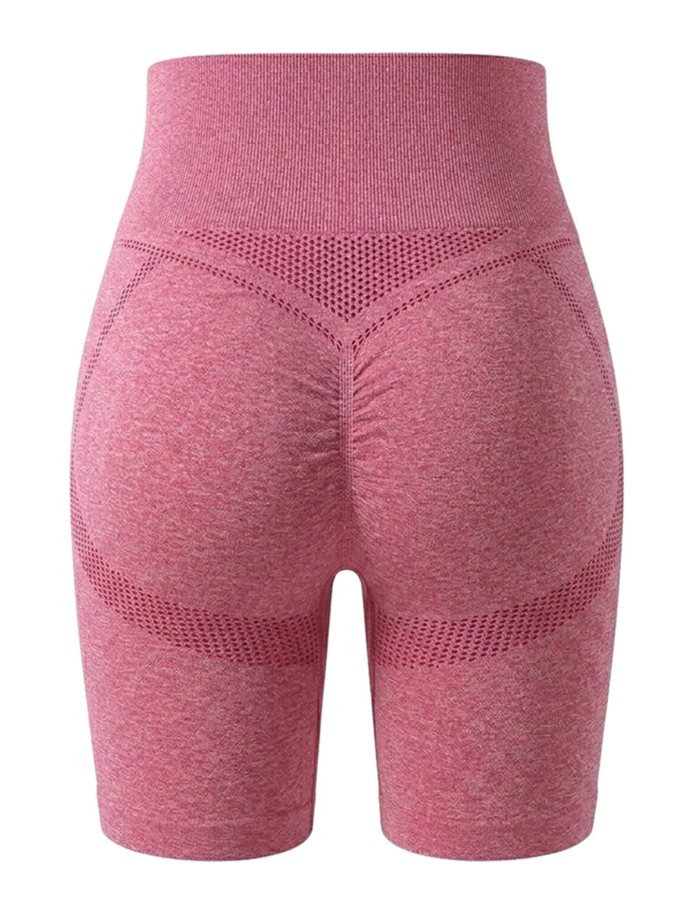 Shapetape Slimfit Leggings 'High Waist Sport Short' in Roze