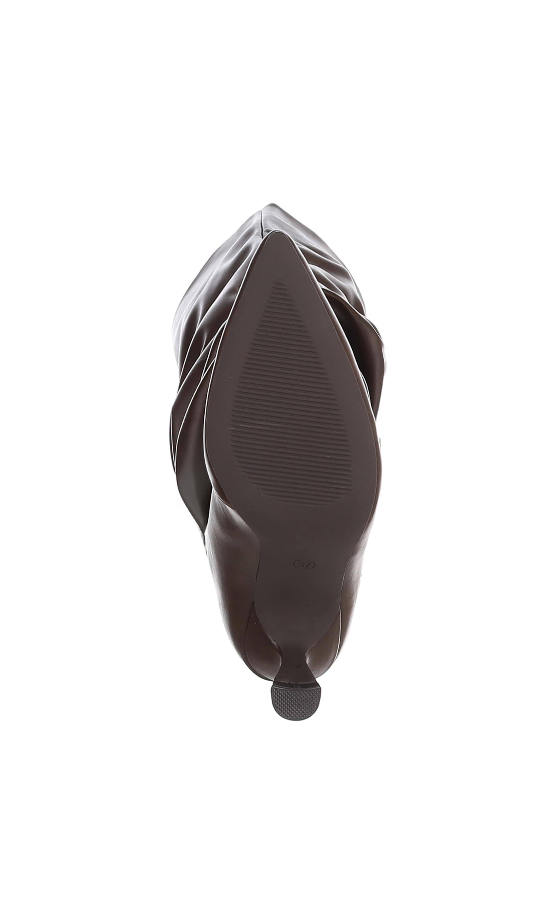 Ital-Design Overknees in Braun
