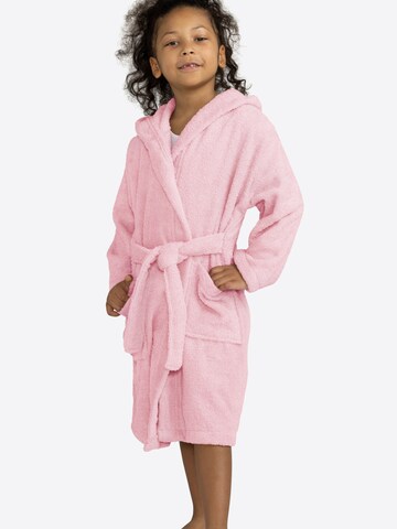 celodoro Bathrobe 'Home & Spa Collection' in Pink: front