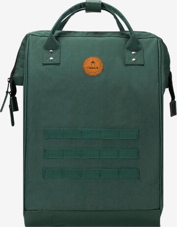 Cabaia Backpack in Green: front
