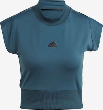 ADIDAS SPORTSWEAR Performance Shirt 'Z.N.E.' in Blue: front