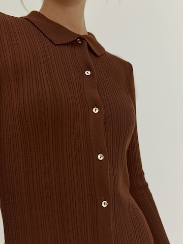 millane Knit dress 'Adelina' in Brown