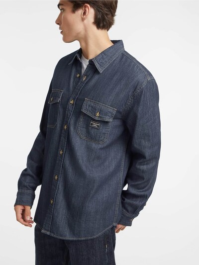 GUESS Button Up Shirt in Night blue, Item view