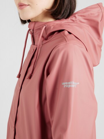 Weather Report Outdoor jacket 'PETRA' in Pink