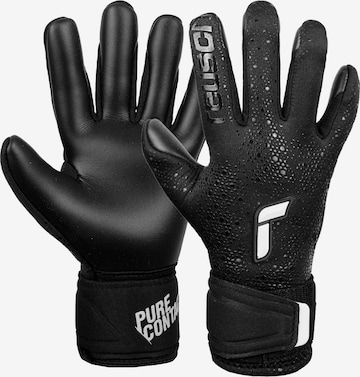 REUSCH Sporthandschoenen 'Pure Contact Infinity Junior' in Zwart: voorkant