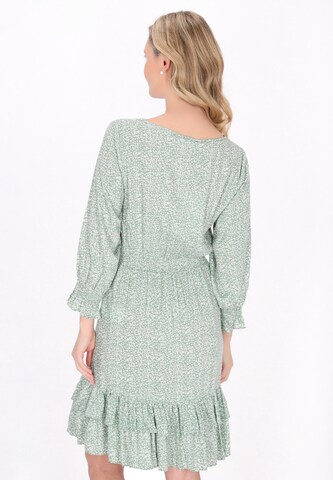 Usha Dress 'Fashion Look' in Green