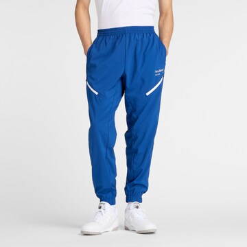 new balance Regular Trousers in Blue: front
