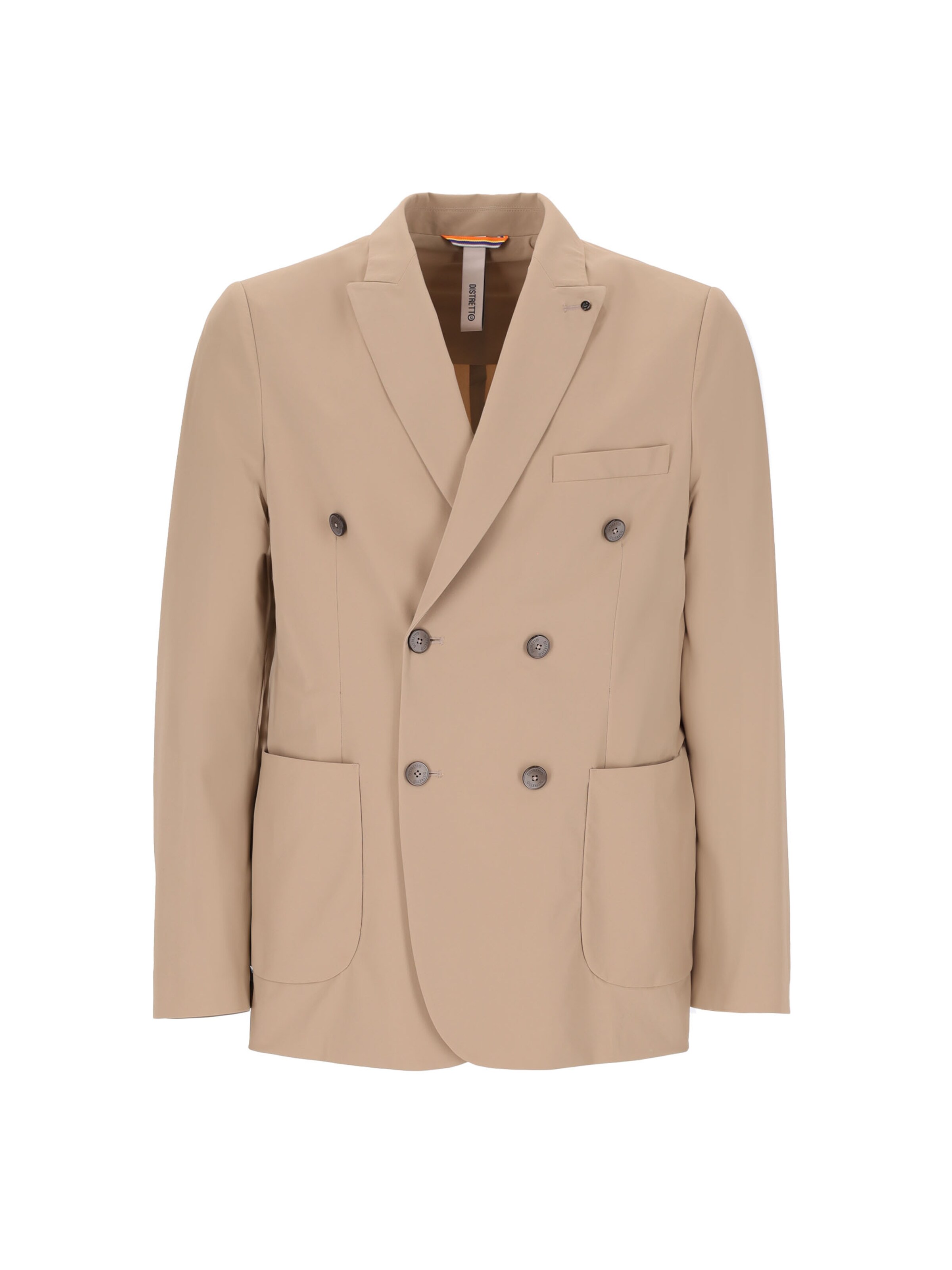 Regular fit Giacca da completo di Distretto 12 in beige: frontale