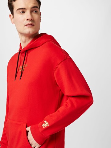 ADIDAS SPORTSWEAR Athletic Sweatshirt 'Manchester United Chinese Story' in Red