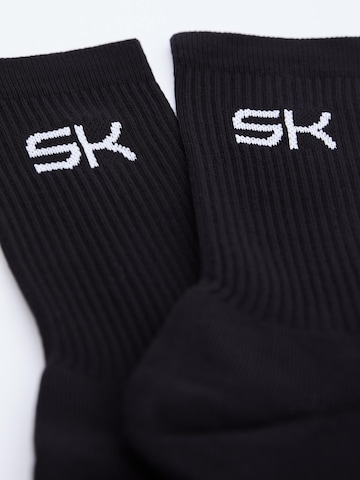 SPORTKIND - Calcetines deportivos 'Long Tennis Socks' en negro
