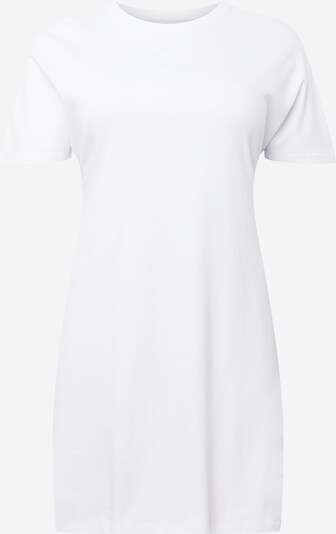 Rochie NU-IN Plus pe alb, Vizualizare produs
