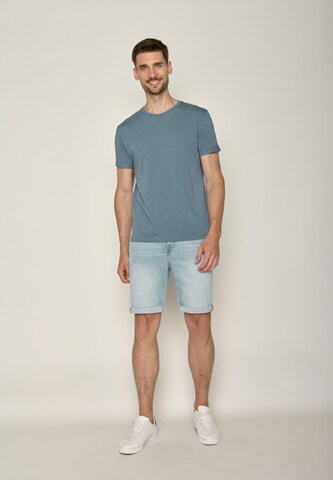 T-Shirt GREENBOMB en bleu