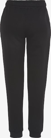 LASCANA Tapered Pants in Black