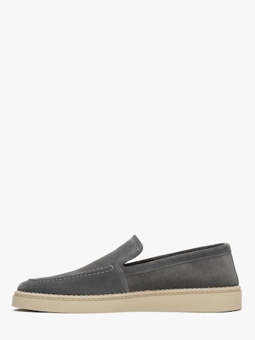 Estro Moccasins '09-455627' in Grey: front