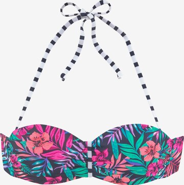 VENICE BEACH Bikinitop in Blauw: voorkant