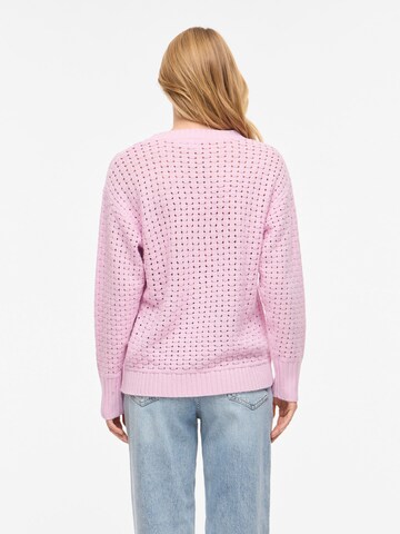 VILA Sweater 'VIOa' in Pink