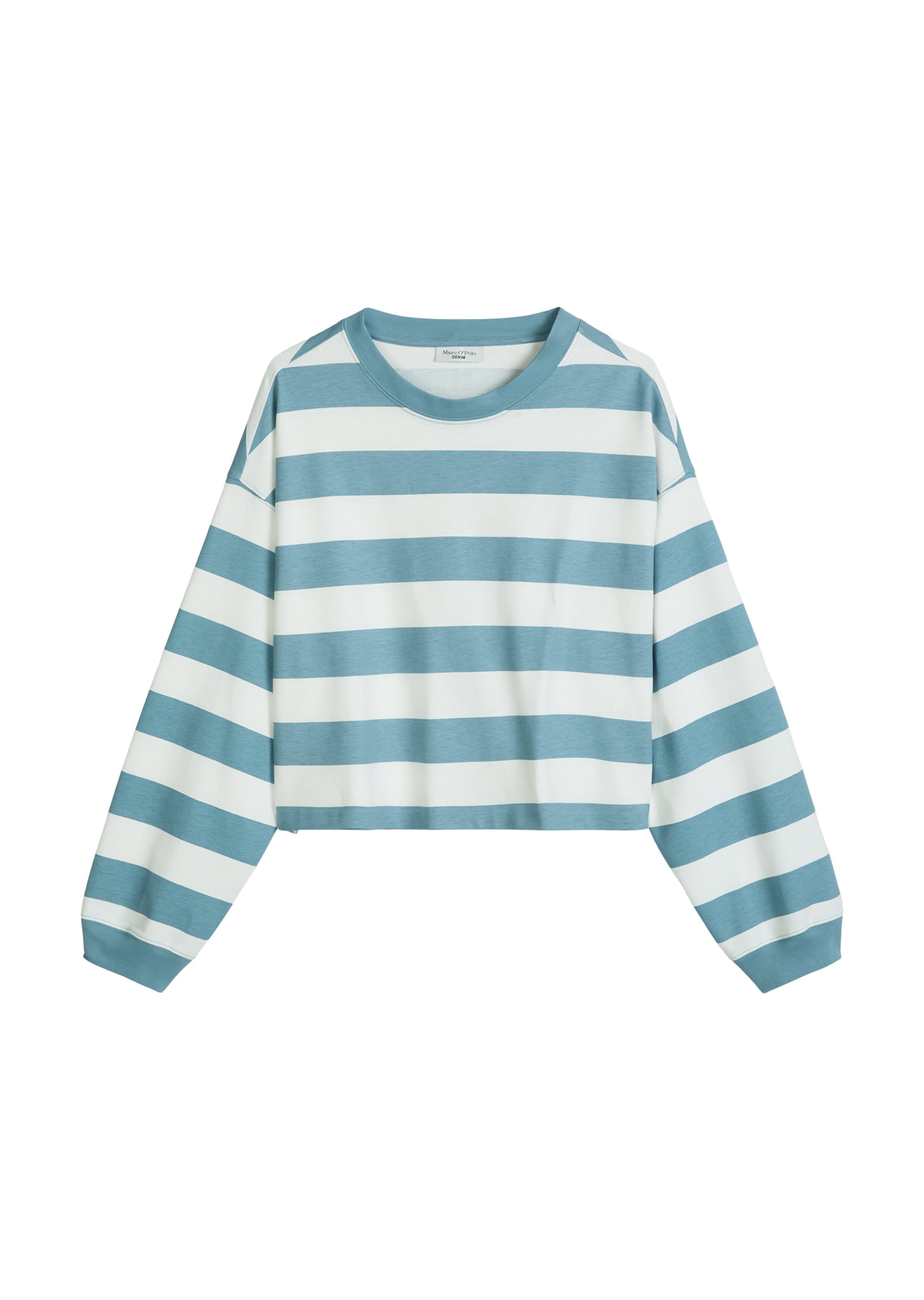 Marc O'Polo DENIM T-shirt en XXS en bleu clair / blanc, Vue avec produit